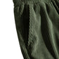Men’s Green Ribbed Texture Shorts – Relaxed Fit Casual Cargo Style Shorts