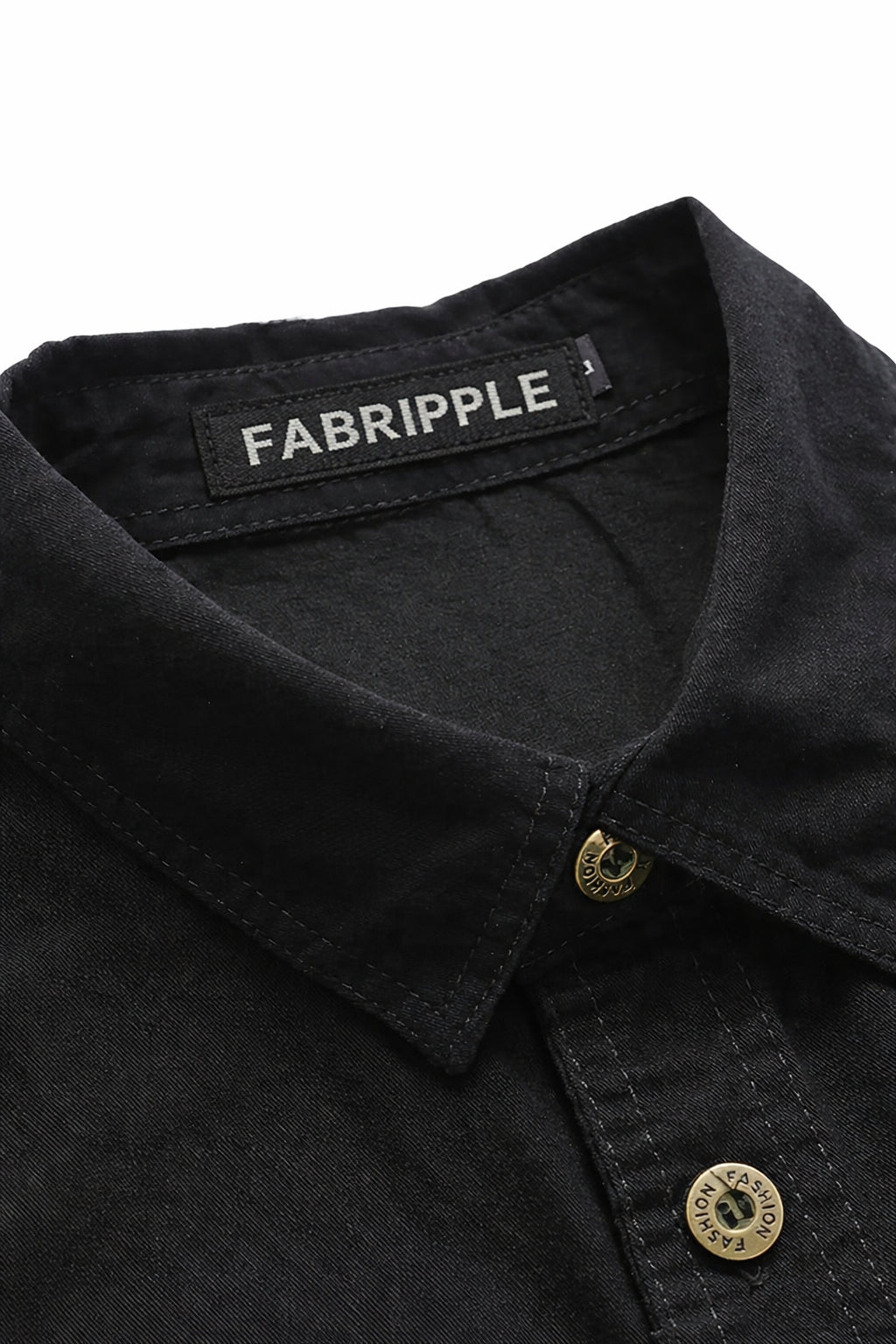 Men’s Cargo Jacket Shirt | 100% Cotton | 2 Pocket Utility Overshirt | Casual & Outdoor Wear | Breathable & Lightweight Fabric