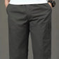 Men’s Charcoal Grey Utility Capri Shorts – Relaxed Fit Casual Below Knee Shorts