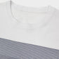 Men's Green Color Block Knitted T-Shirt