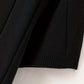 Men's Black Textured Knitted T-Shirt