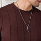 Men's Brown Textured Knitted T-Shirt