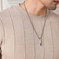 Men's Beige Textured Knitted T-Shirt