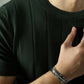 Men's Forest Green Textured Knitted T-Shirt
