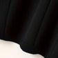 Men's Black Textured Knitted T-Shirt
