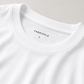 Men's White Printed Oversized Full Sleeve T-Shirt