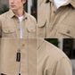 Men’s Khaki Utility Casual Full Sleeve Shirt