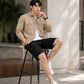 Men’s Khaki Utility Casual Full Sleeve Shirt