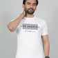 Men’s Brown Los Angeles Printed Textured T-Shirt