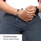Men’s Slate Grey Waffle Texture Shorts – Relaxed Fit Casual Shorts