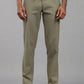 Men’s Brown Relaxed Fit Drawstring Trousers