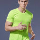 Men's Black Dry Fit Sports T-Shirt