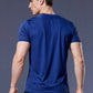 Men's Navy Blue Dry Fit Sports T-Shirt