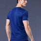 Men's Navy Blue Dry Fit Sports T-Shirt