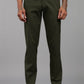 Men’s Brown Relaxed Fit Drawstring Trousers