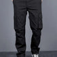 Fabripple Men’s Light Grey Utility Cargo Pants