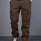 Fabripple Men’s Black Utility Cargo Pants