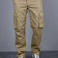 Fabripple Men’s Black Utility Cargo Pants