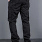 Fabripple Men’s Black Utility Cargo Pants