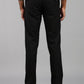 Men’s Black Relaxed Fit Drawstring Trousers