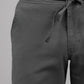 Men’s Charcoal Relaxed Fit Drawstring Trousers