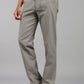 Men’s Grey Relaxed Fit Drawstring Trousers