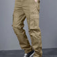 Fabripple Men’s Khaki Utility Cargo Pants