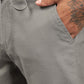 Men’s Grey Relaxed Fit Drawstring Trousers