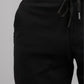 Men’s Black Relaxed Fit Drawstring Trousers