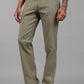 Men’s Olive Green Relaxed Fit Drawstring Trousers