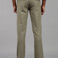 Men’s Olive Green Relaxed Fit Drawstring Trousers