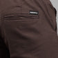 Men’s Brown Relaxed Fit Drawstring Trousers