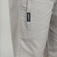 Men’s Light Grey Utility Capri Shorts – Relaxed Fit Casual Below Knee Shorts