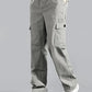 Fabripple Men’s Black Utility Cargo Pants