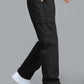 Fabripple Men’s Black Utility Cargo Pants