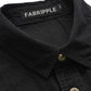 Men’s Black Utility Casual Shirt – Premium Full Sleeve Cotton Blend Shirt