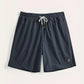 Men’s Blue Textured Casual Shorts – Relaxed Fit Summer Shorts