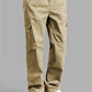 Fabripple Men’s Khaki Utility Cargo Pants