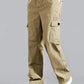 Fabripple Men’s Black Utility Cargo Pants